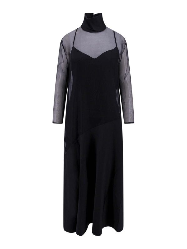 Khaite Robe Au Genou - Noir