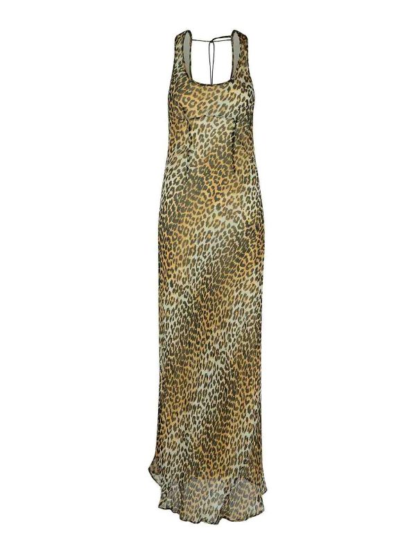 Ganni Maxi Robe - Multicolore