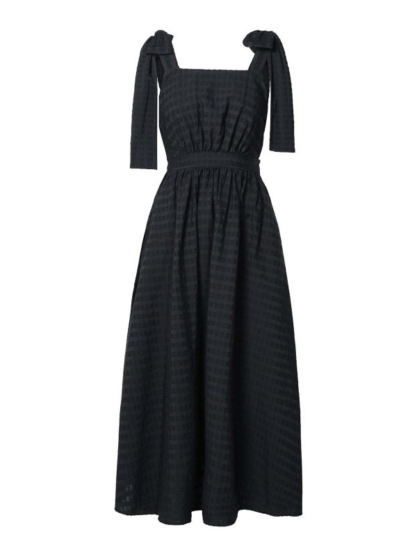 M. S.G. M. Robe Au Genou - Noir
