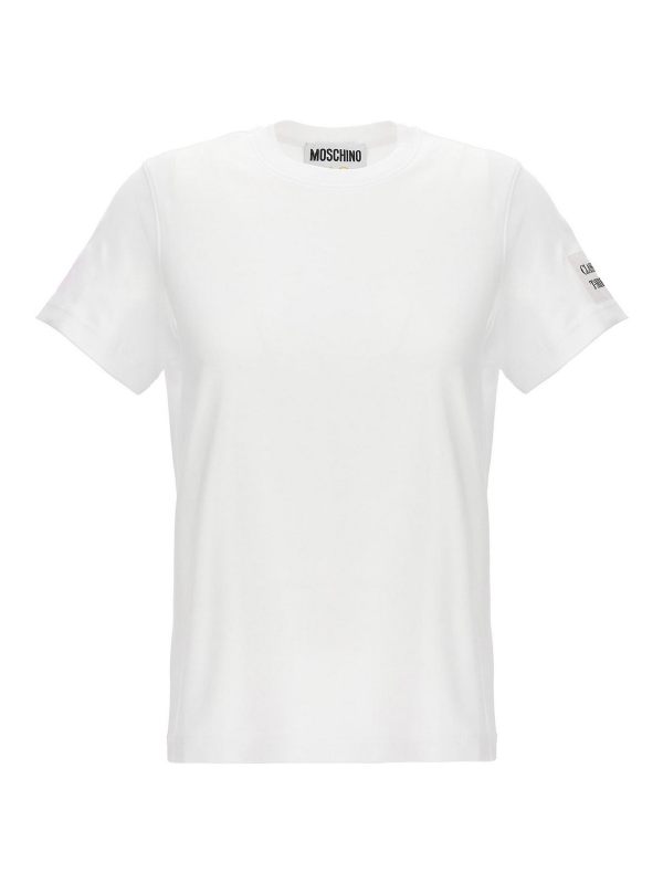 Moschino T-Shirt - Blanc