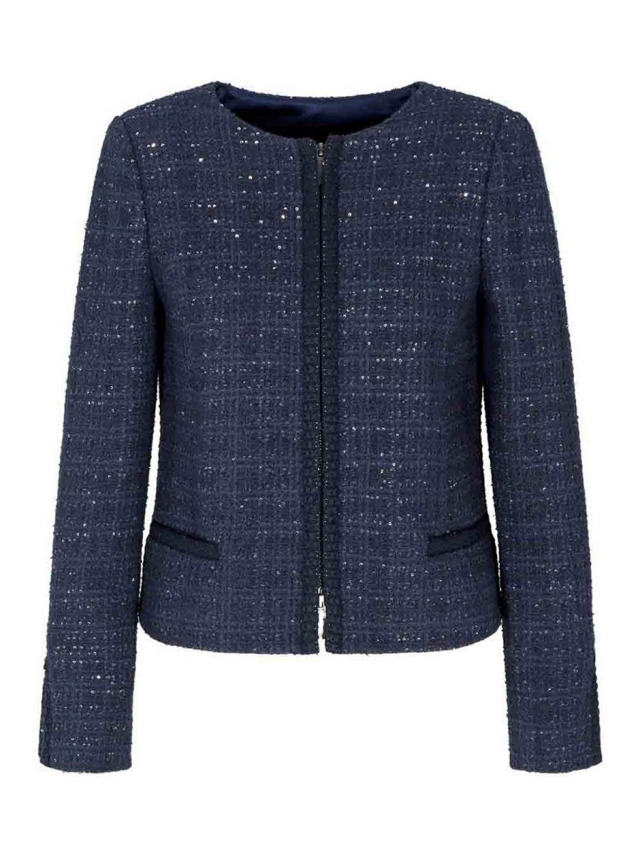 Emporio Armani Veste Casual - Bleu