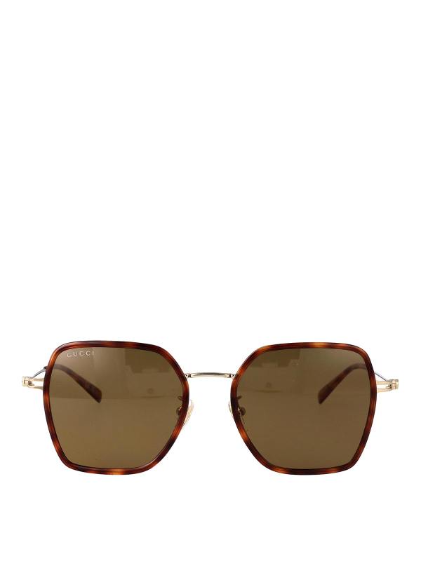 Gucci Lunettes De Soleil - Marron