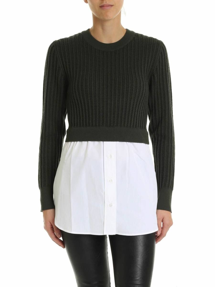 Kenzo Pull Col Rond - Vert