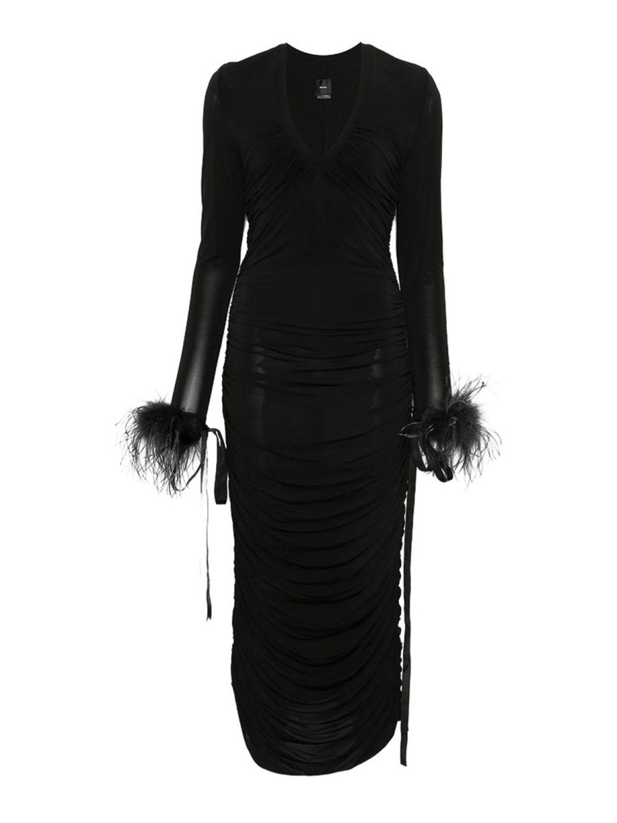 Pinko Maxi Robe - Noir