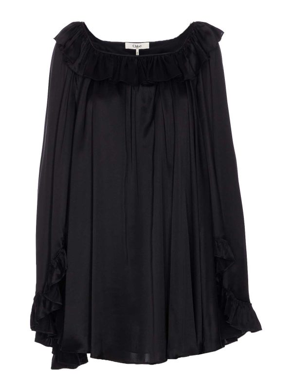 Chloe' Chemise - Noir