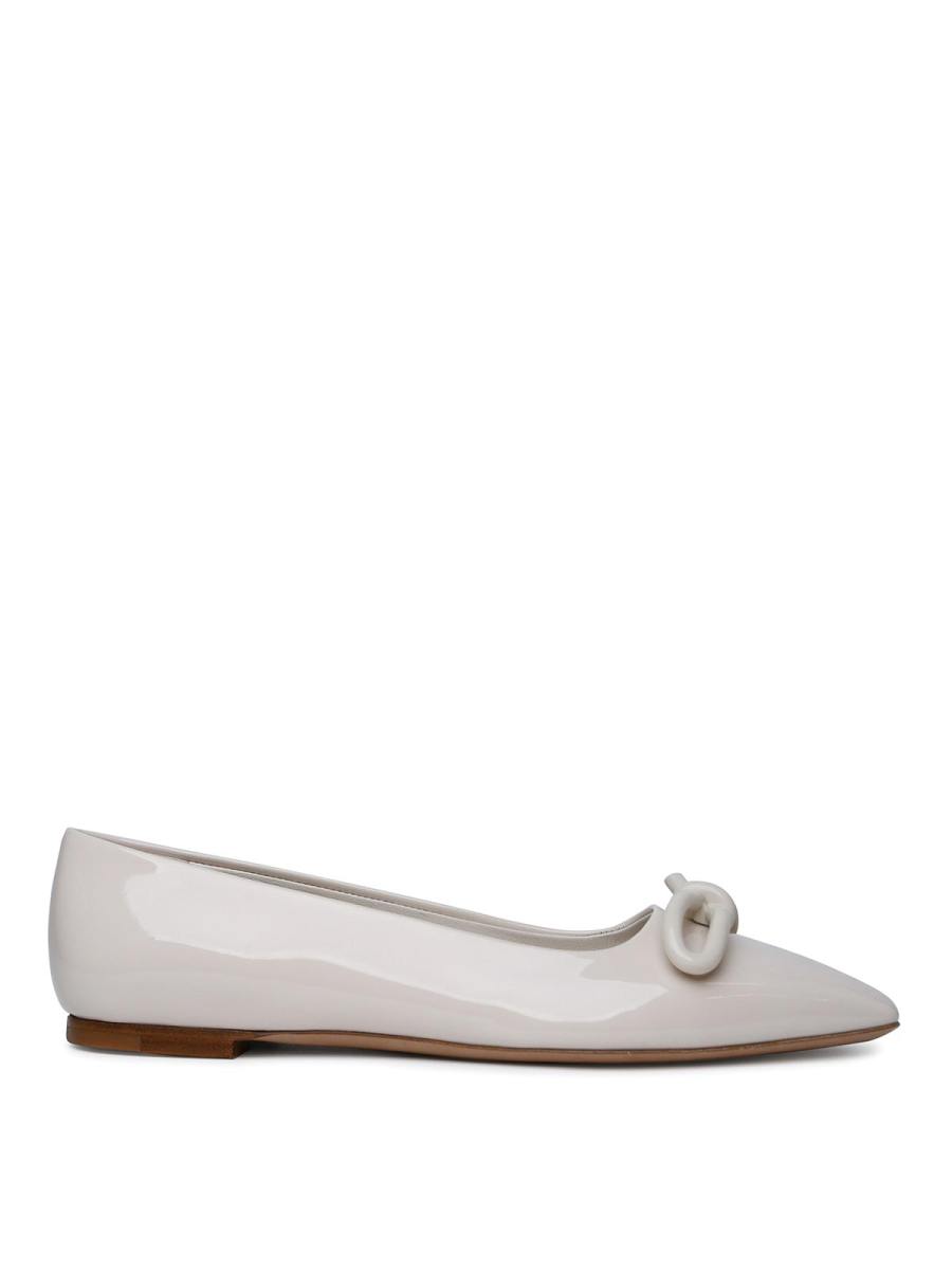 Ferragamo Ballerines - Crème