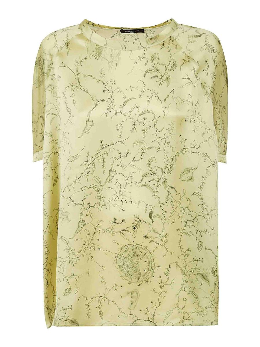 Fabiana Filippi T-Shirt - Jaune