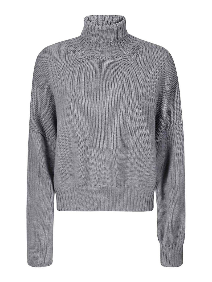 Archiviob Pull Col Roulé - Gris