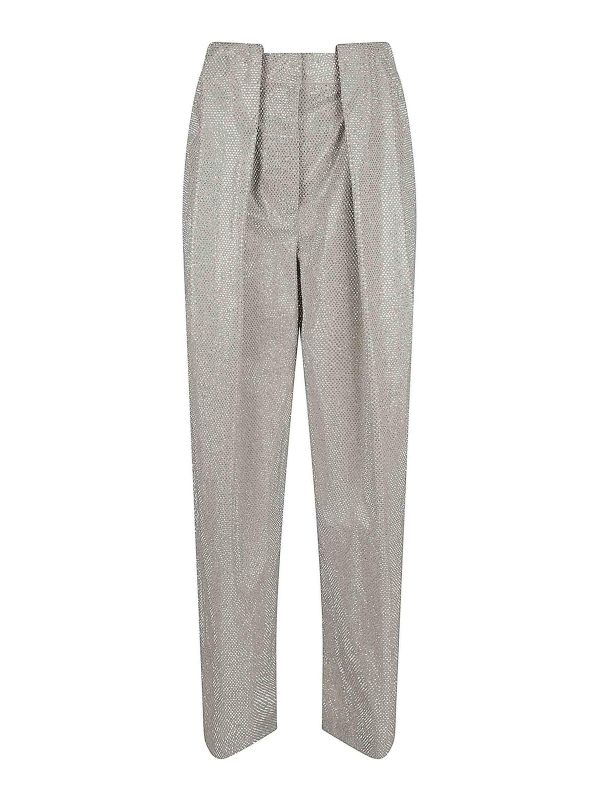 Stella Mccartney Pantalons Décontractés - Gris