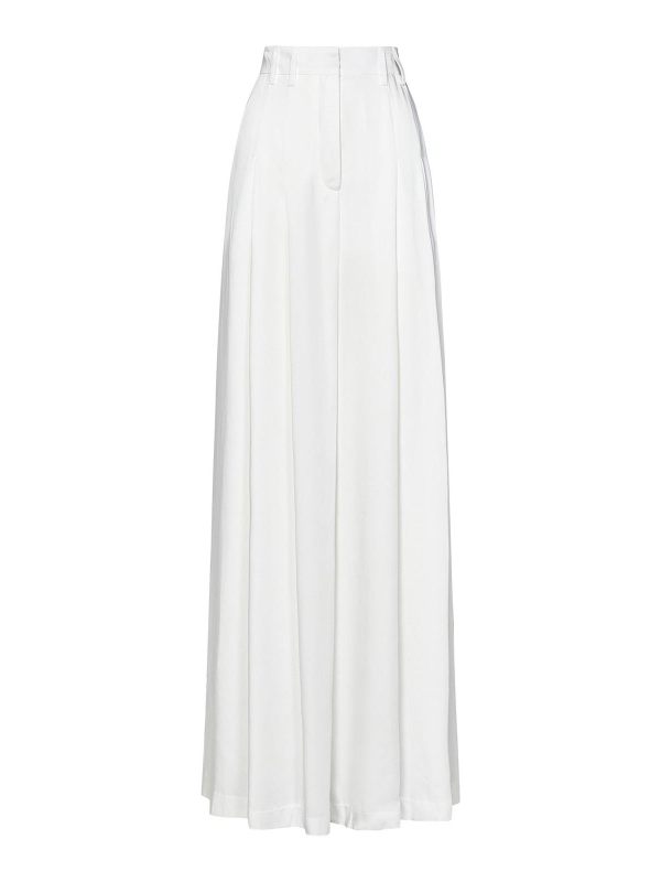 Mônot Pantalons Décontractés - Blanc