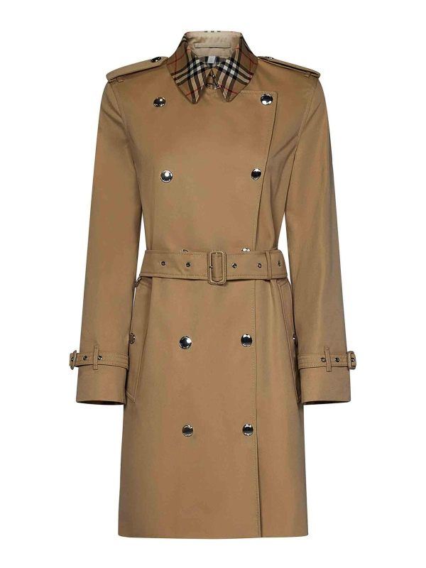 Burberry Manteau Court - Beige