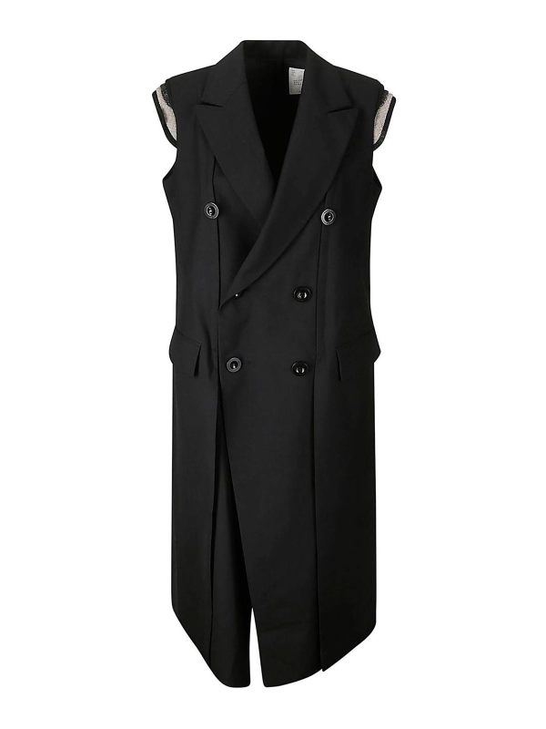 Sacai Gilet - Noir