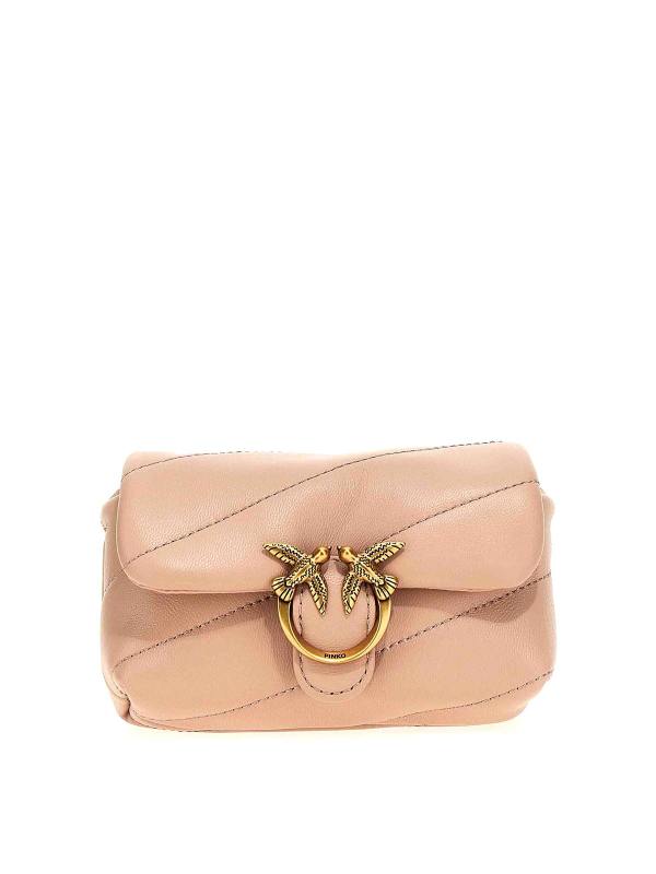 Pinko Sac Bandoulière - Couleur Chair
