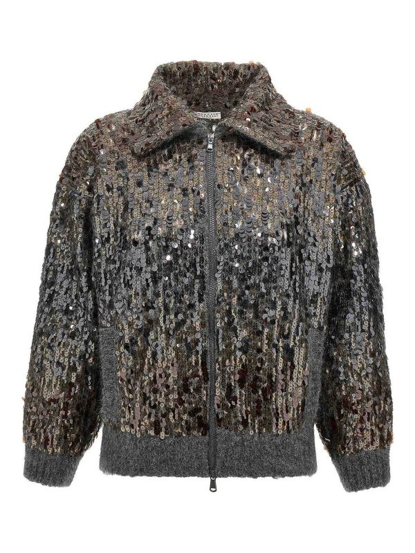 Brunello Cucinelli Cardigan - Gris