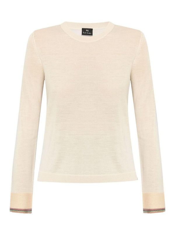 Ps by Paul Smith Pull Col Rond - Rose Clair