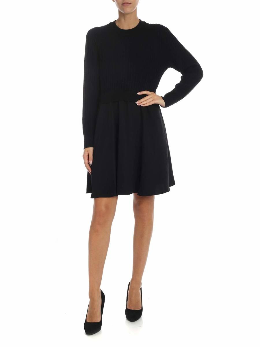 Kenzo Robe Au Genou - Noir