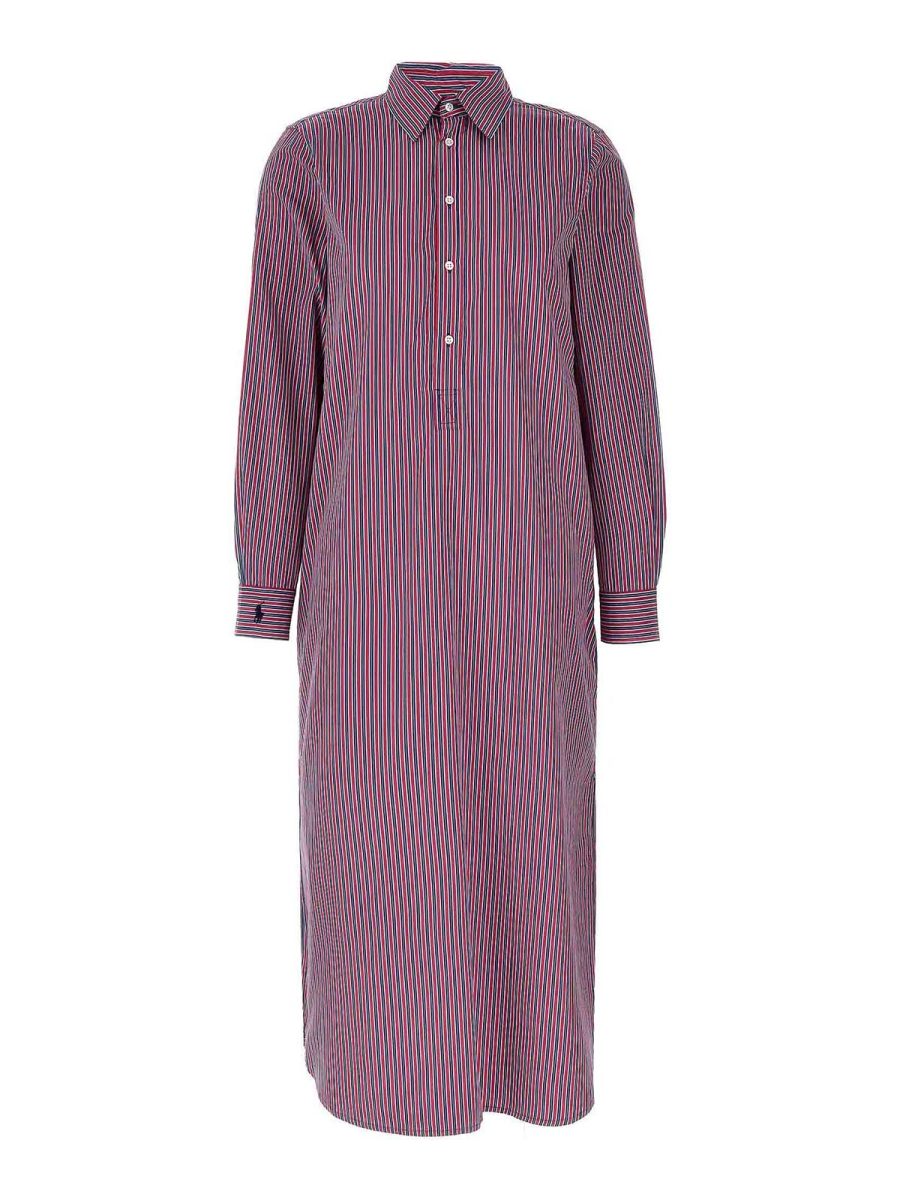 Polo Ralph Lauren Robe Au Genou - Multicolore