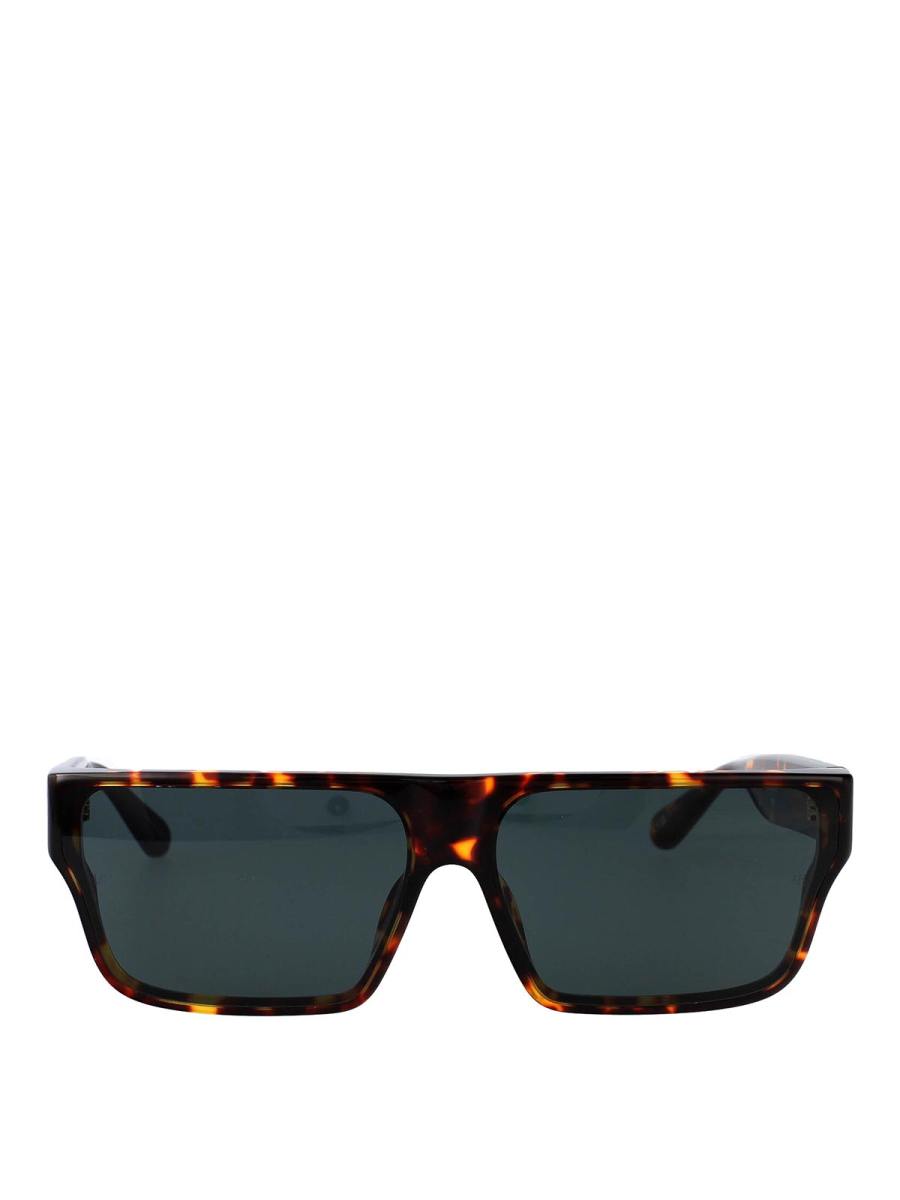 Linda Farrow Lunettes De Soleil - Marron