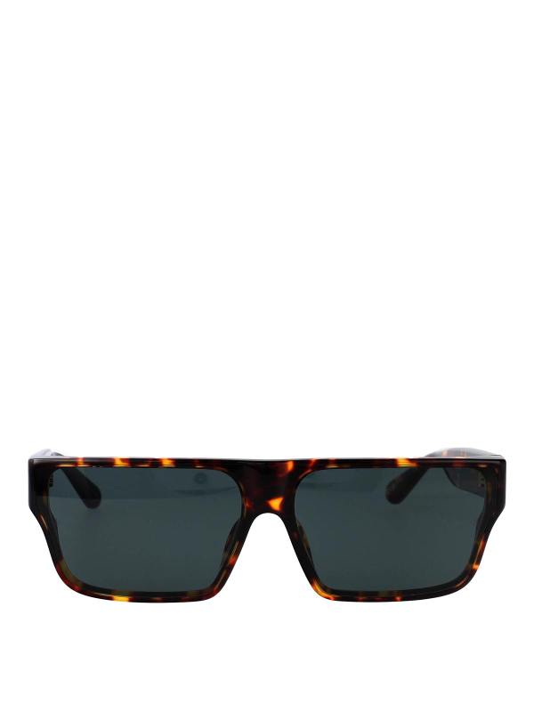 Linda Farrow Lunettes De Soleil - Marron