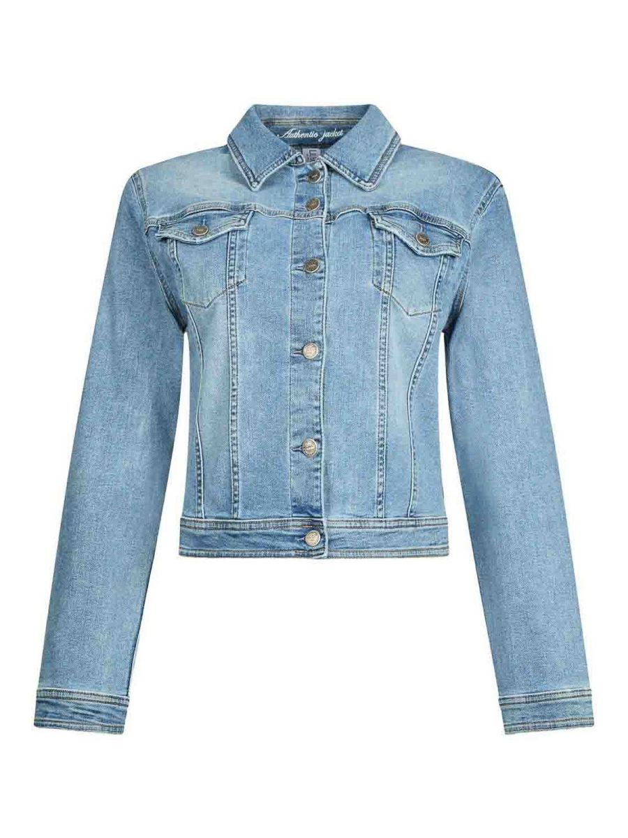 Liu Jo Veste En Jean - Bleu