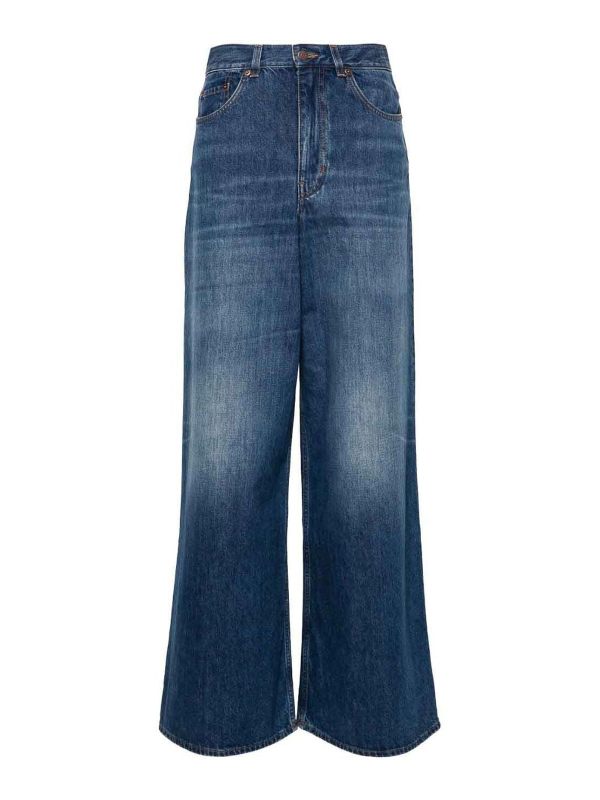 Chloe' Jean Droit - Bleu