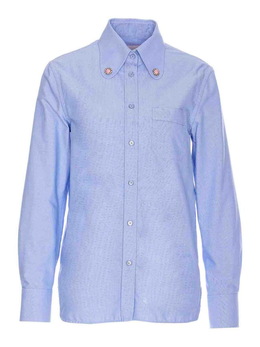Valentino Garavani Chemise - Bleu