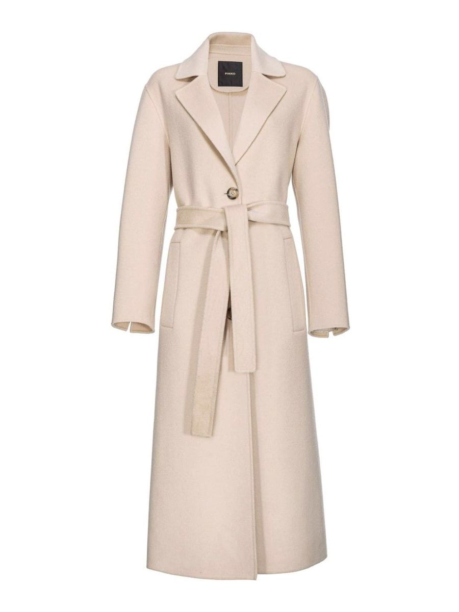Pinko Manteau Court - Beige