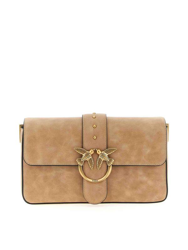Pinko Sac Porté Épaule - Beig