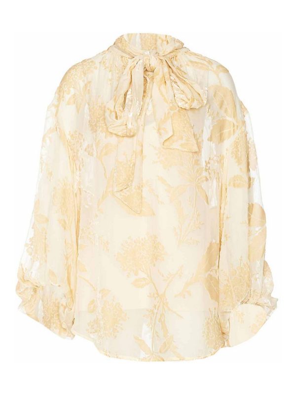 Zimmermann Blouse - Blanc