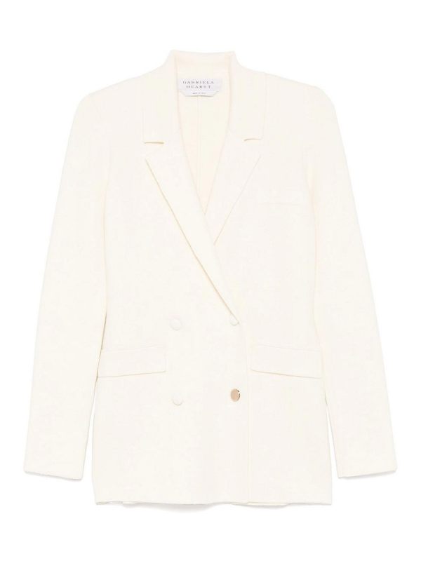 Gabriela Hearst Veste Casual - Blanc