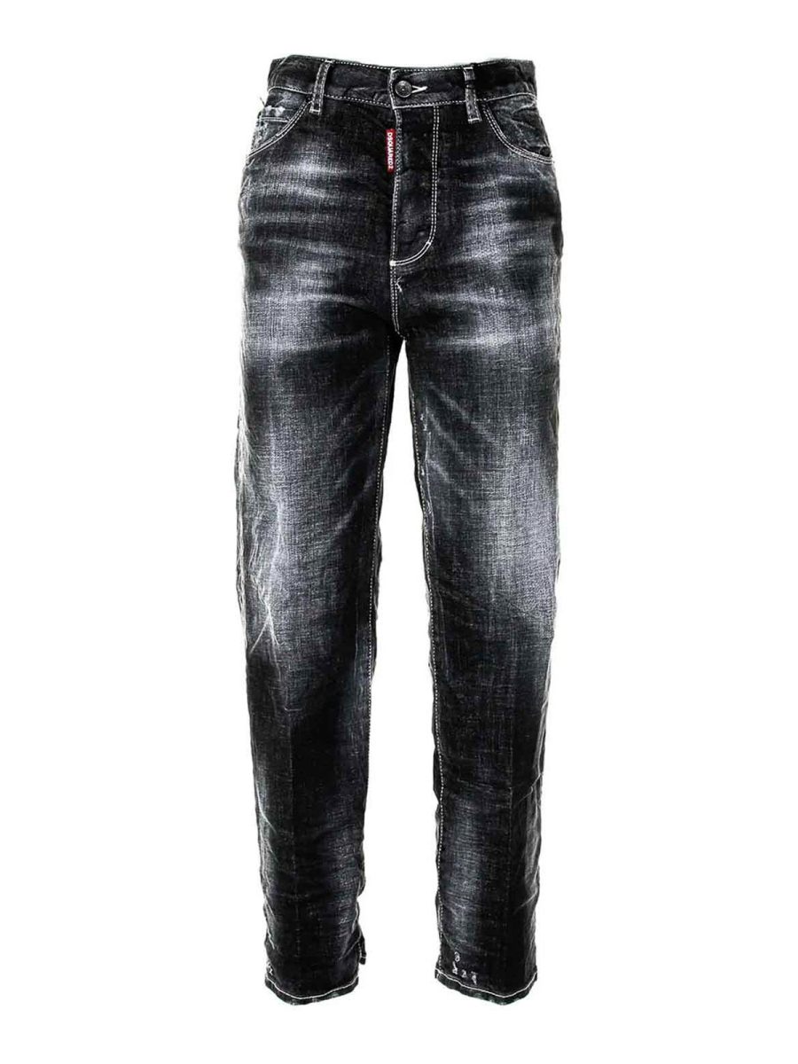 Dsquared2 Jean Droit - Noir