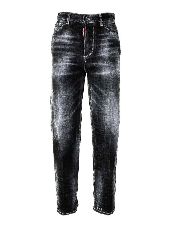 Dsquared2 Jean Droit - Noir