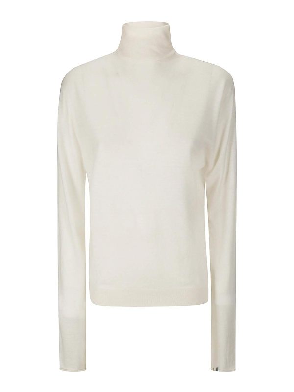 Extreme Cashmere Pull Col Roulé - Crèm