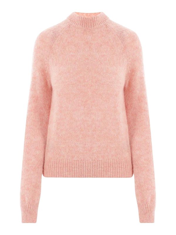 Dries Van Noten Pull Col Bateau - Rose