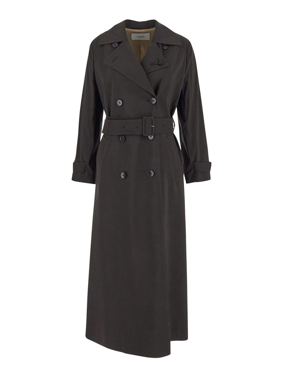 Lardini Manteau Court - Noir