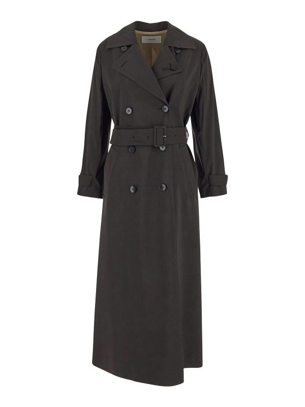 Lardini Manteau Court - Noir