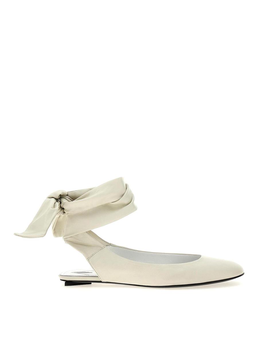 The Attico Ballerines - Blanc