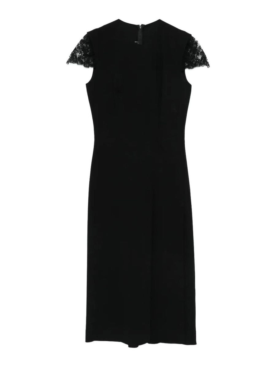 Ermanno Scervino Robe Au Genou - Noir
