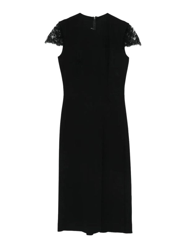 Ermanno Scervino Robe Au Genou - Noir