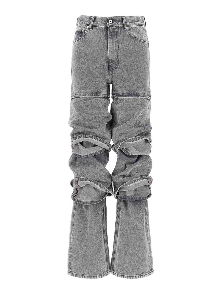 Y/Project Jean Bootcut - Gris