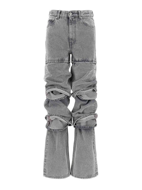 Y/Project Jean Bootcut - Gris