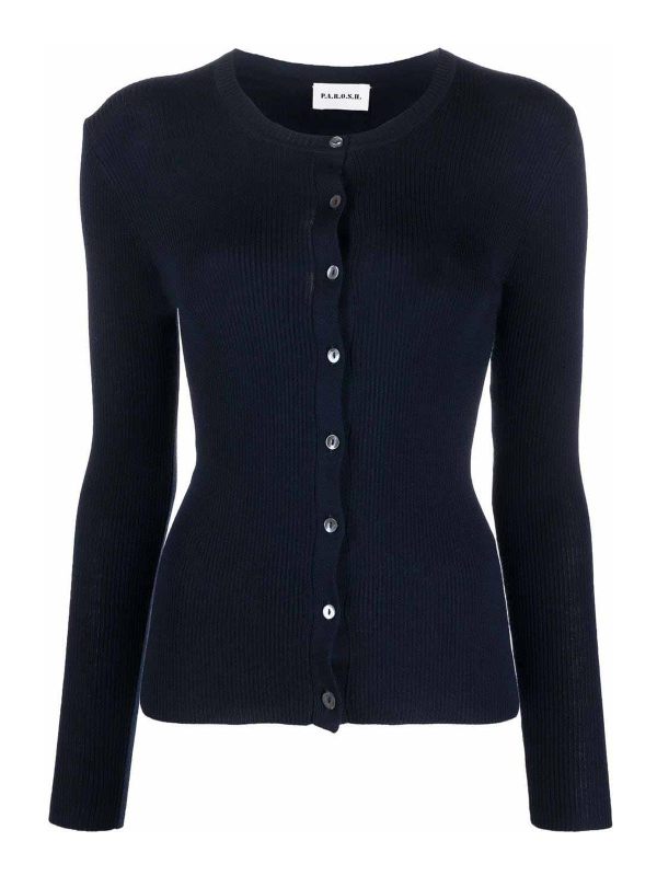 P. A.R. O.S. H. Pull Col Rond - Bleu Foncé