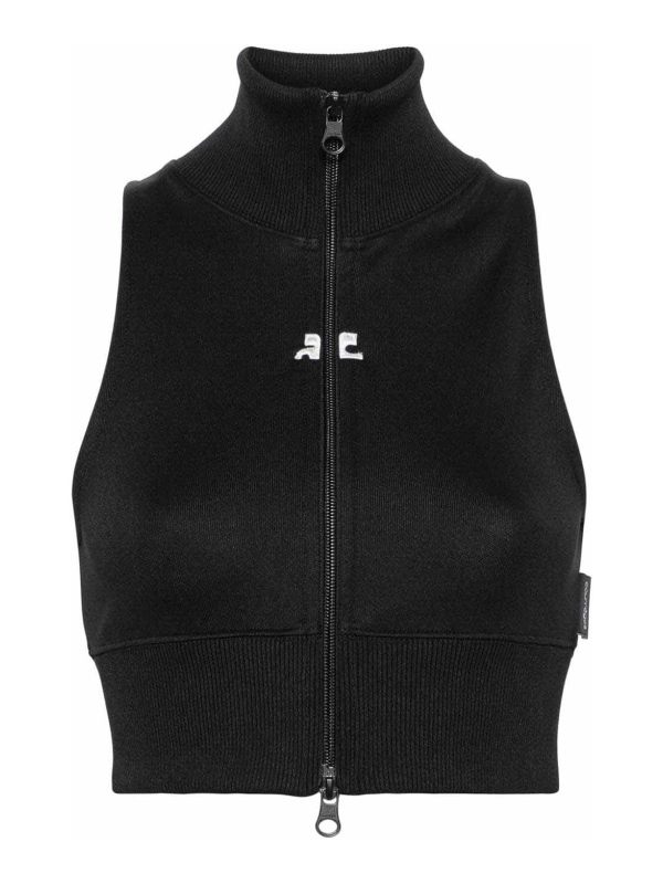 Courreges Veste Casual - Noir