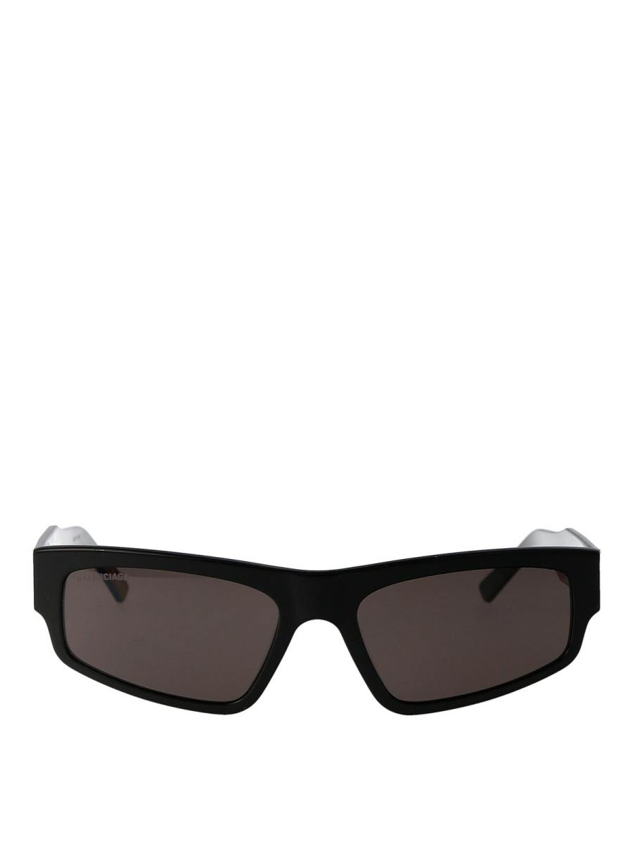 Balenciaga Lunettes De Soleil - Noir