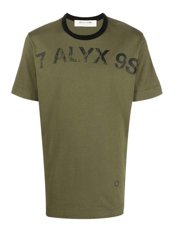 1017 Alyx 9sm T-Shirt - Vert Foncé