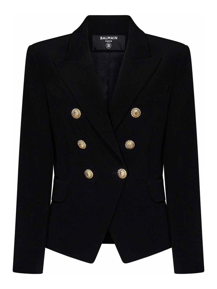 Balmain Veste Casual - 'Double Chain Lion'