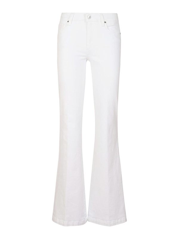 Paige Jean Bootcut - Blanc