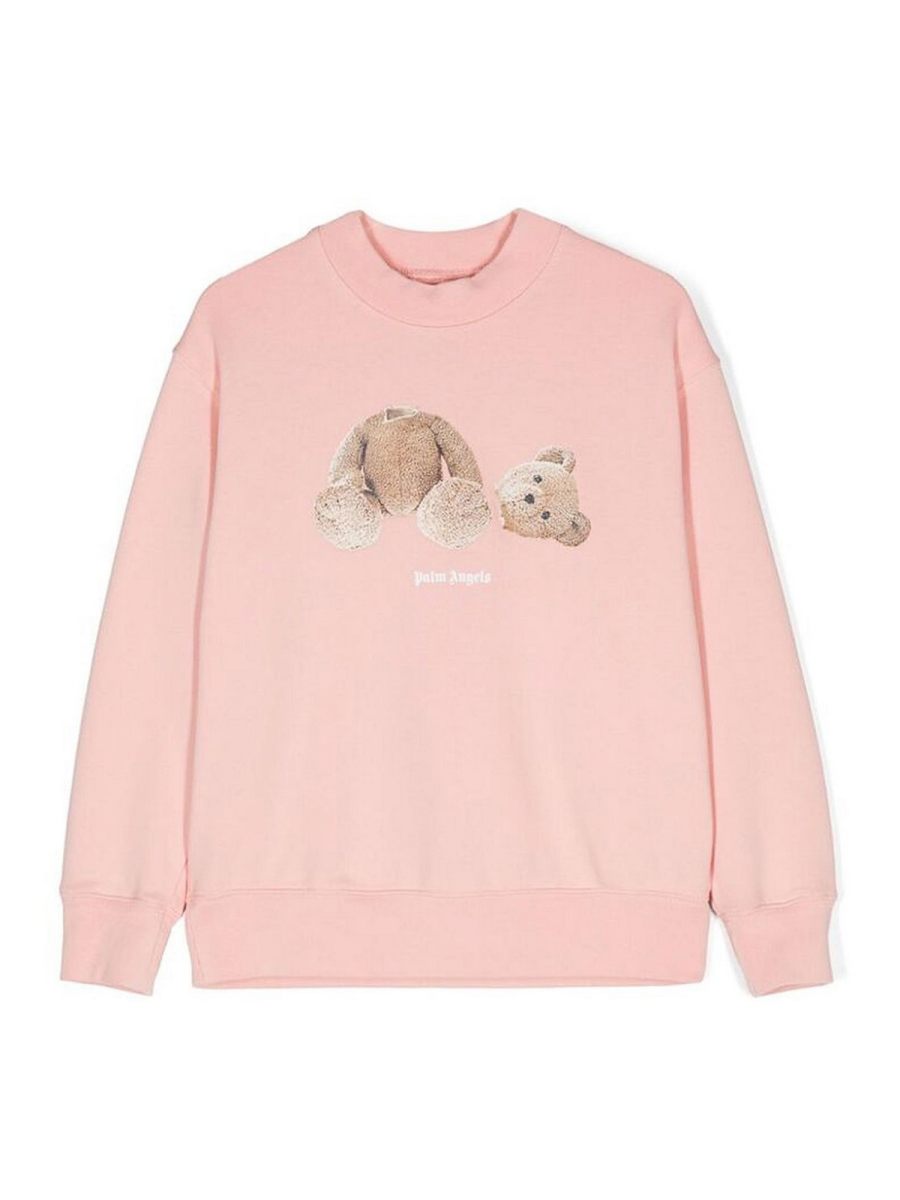 Palm Angels Pull Col Rond - Couleur Chair