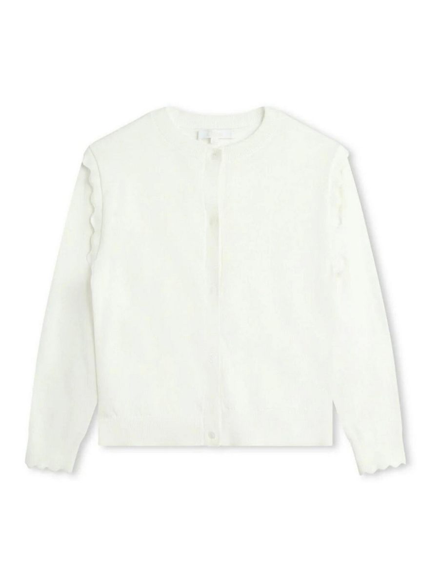 Chloe' Cardigan - Blanc