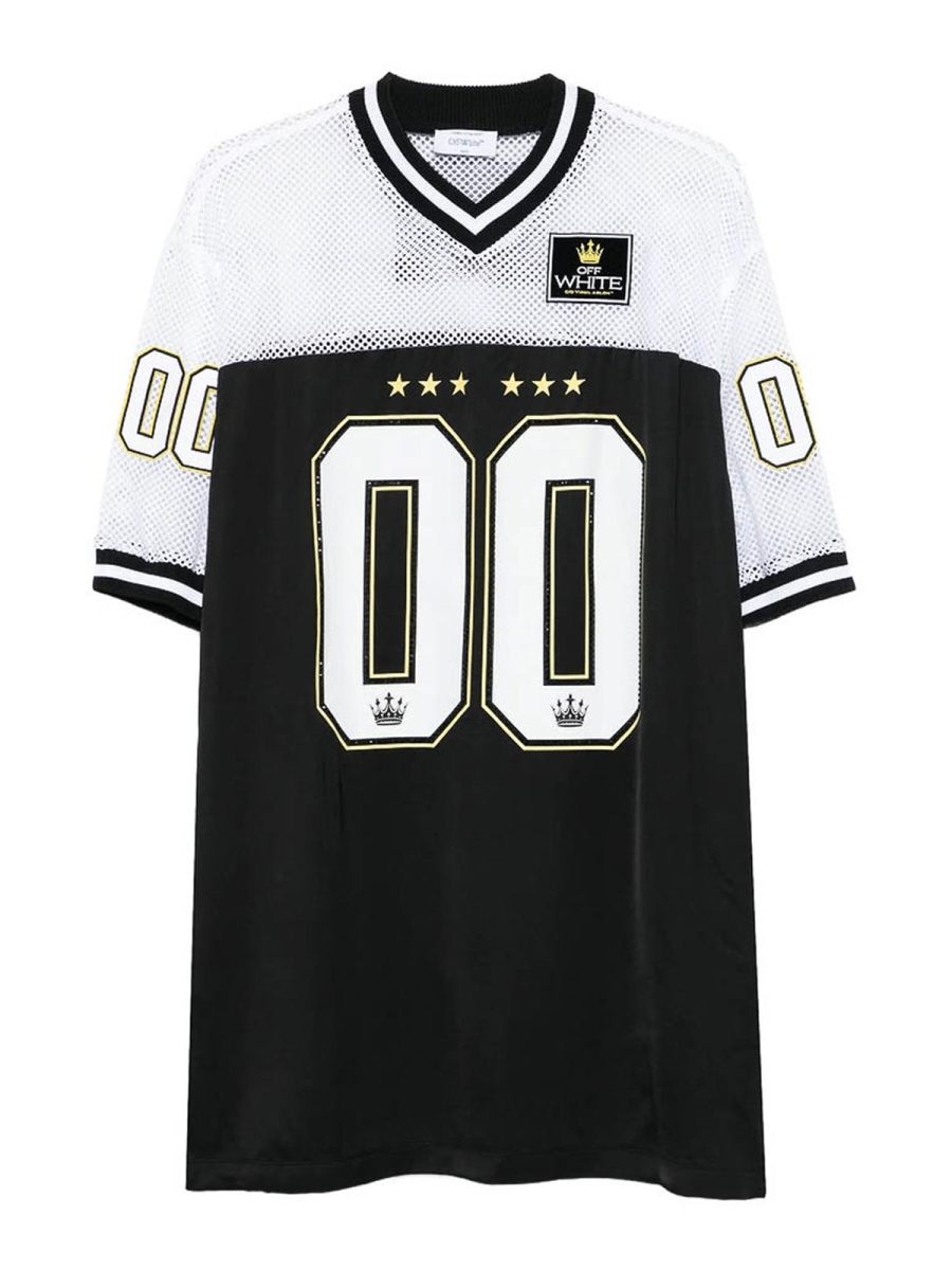 Off-White Robe Courte - Noir